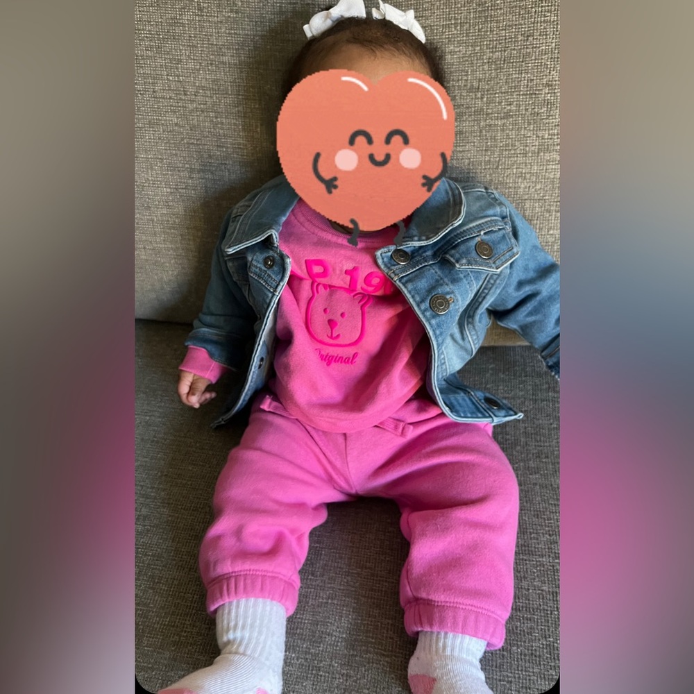 Size: 3-6M // Baby Gap l Arch 1969 Logo Sweat Set